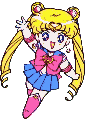 Sailor Moon waving