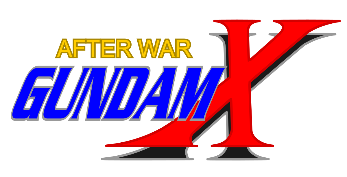 After War Gundam X Logo